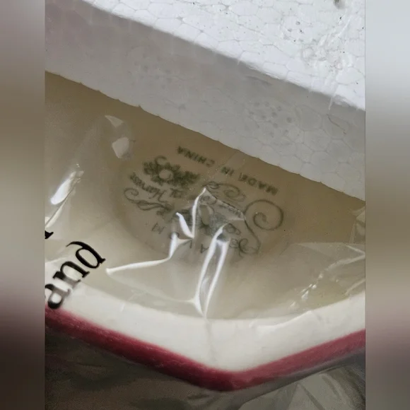 New Vintage Avon Mugs,  Apple Series Sweet Country Harvest Ceramic Pedestal Mugs - Picture 2 of 6